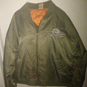 Vintage Warner Brothers Looney Tunes Flight Jacket Size M